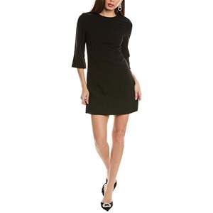 Abito Comodo Nero Alice + Olivia con Maniche a Tre Quarti Taglia 6 - per Donna d'Ufficio - Product Image 1