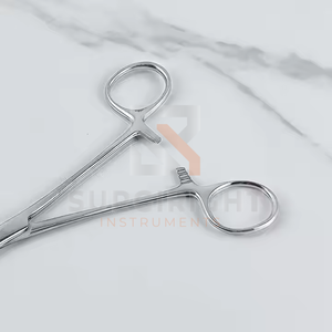 1Pcs Forceps chirurgicaux vétérinaires en acier inoxydable pour artères, forceps hémostatiques pour porcs, bovins, moutons, outils chirurgicaux par Surgiright - Product Image 4