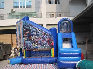 Château gonflable sous-marin pour les sauts et le plaisir des enfants - Product Image 2