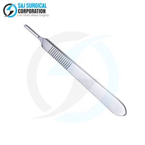 Acier inoxydable recyclable de poignée écologique de scalpel avec l'outil médical viable d'emballage biodégradable - Product Image 4