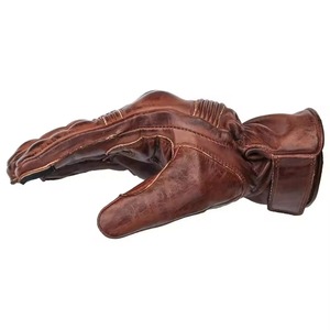 Gants de moto en cuir véritable pour hommes et femmes Gants de moto de course avec logo personnalisé et meilleure gamme - Product Image 5