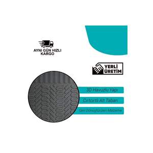 Alfombrilla de piscina profunda Universal 4D negra profesional compatible con alfombrillas de coche Peugeot 5008 - Product Image 2