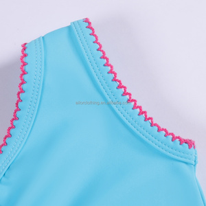 Vestido de yoga para niñas, vestido de malla sin mangas, tela transpirable, pantalones cortos incorporados para actuaciones escolares, envío rápido - Product Image 3