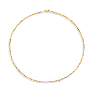 <b>14k</b> <b>Gold</b> Religious Pearl Diamond Rope <b>Chain</b> Necklace for <b>Men</b> and Women - Product Image 3