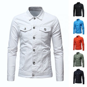 Men's <b>Denim</b> Trucker Jacket Casual Slim Fit Cotton Jean <b>Coat</b> With Multi Color Variations Spring Autumn Outdoor Wear Customized - Product Image 6
