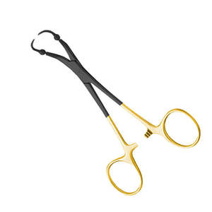 Pinces orthopédiques réutilisables en acier inoxydable Ortho Genix, pinces à serviette Backhaus Roeder, pointes sphériques, instrument chirurgical manuel, certifié CE - Product Image 1