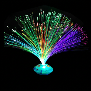 ไฟ LED ไฟเบอร์ออปติกสองสี ฐานสีมาตรฐาน แสงไดนามิกแบบสุ่ม ตกแต่งบ้าน ของเล่นวันหยุด - Product Image 2