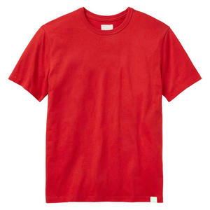 เสื้อยืดคอกลมแขนสั้นสำหรับผู้ชายและผู้หญิง, เสื้อยืดผ้าฝ้ายลำลองคอกลมแขนสั้น - Product Image 4