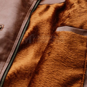 Gilet en cuir personnalisé respirant pour hommes veste d'hiver en cuir d'extérieur pour hommes de meilleure qualité à vendre - Product Image 6