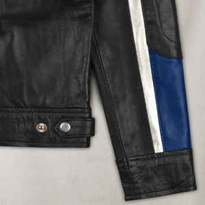 Veste en cuir de course moto pour homme de haute qualité, nouveau style avec logos personnalisés, veste en cuir très vendue pour homme - Product Image 6