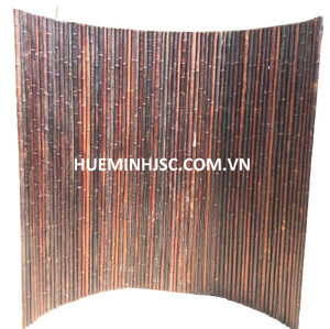 Clôture en bambou pour jardin extérieur, écran en bambou fumé 180*240cm, fabriqué au Vietnam, facile à assembler, respectueux de l'environnement - Product Image 2