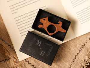 Support de page compact en bois massif poli, ouvre-page confortable pour le voyage, les études et la maison - Product Image 5