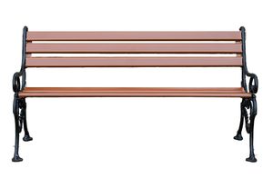 Brown Luxury Cast Iron & Wooden Garden <b>Bench</b> for Home Hotel Garden Outside Park Seating Patio <b>Bench</b> Outdoor and <b>Indoor</b> Furniture - Product Image 4