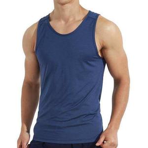 Camiseta sin mangas para hombre 2025, algodón de secado rápido de alta calidad, transpirable y sostenible, diseño OEM, precio bajo, tendencia superior sin mangas - Product Image 6