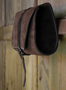 Riñonera medieval-Morwen ¡La riñonera-Morwen está hecha de cuero suave y no obstaculiza en lo más mínimo a su portador! - Product Image 6