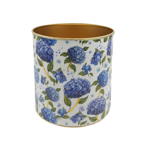 Jardinière circulaire moyenne en métal blanc avec revêtement en poudre, pot en métal coloré pour la décoration de la maison et du jardin, fait à la main, personnalisé - Product Image 4