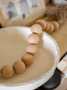 Tuyaux en bois de grandes tailles adaptés aux créateurs de bijoux et aux magasins de perles - Product Image 2