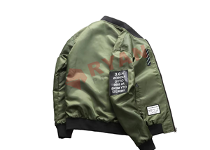 Veste universitaire unisexe de qualité supérieure Veste universitaire OEM avec logo personnalisé Veste d'université pour hommes - Product Image 5