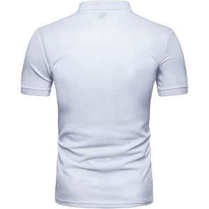 Top qualité hommes Polo t-shirt vêtements pour adultes vente chaude confortable pas cher prix respirant hommes Polo t-shirt avec coton grande taille - Product Image 6
