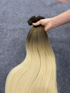 มัดผมคนเวียดนามมัดผมแท้สีธรรมชาติคุณภาพสูงเป็นสองเท่า - Product Image 2