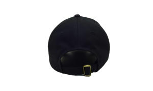 High Quality Minimalist Style for Everyone, Custom Embroidered Logo 6 Panel Black Baseball Cap, Crafted in Vietnam Manufacturer - Product Image 6