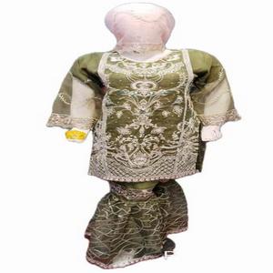 Costumes respirants pakistanais pour femmes déguisements avec vêtements de fête Sharara au Pakistan salwar kameez femmes robe femmes vêtements - Product Image 1