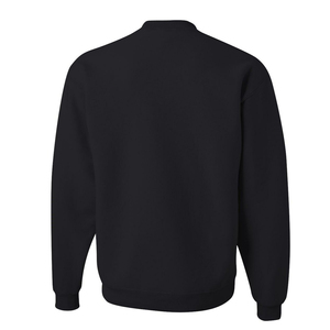 Pull en coton 100% Couleur rouge Uni Simple Chic Logo personnalisé Pull à col rond à manches longues pour homme - Product Image 6