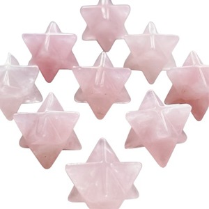 Étoile de cristal de quartz rose d'approvisionnement d'usine direct pour la méditation ou la guérison Reiki et l'utilisation décorative pour l'approvisionnement en gros - Product Image 1