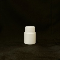 Juego de Botellas de Plástico HDPE Blancas, Ligeras y Duraderas, con Tapa de Cilindro, Fondo Plano, Impresión por Transferencia de Calor, Aptas para Líquidos, APS