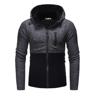 Sudaderas con capucha pesadas Fabricante de bordado personalizado Alta calidad 100% Algodón Hombres Zip up fleece blanded Hoodie - Product Image 2