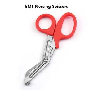 Ciseaux de traumatologie EMT en acier de haute qualité, durables, avec impression de logo personnalisée, réutilisables, certifiés CE, garantie 1 an par Debonairii - Product Image 4