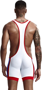 Pakistan Made Gym Sports Wrestling Unisex Custom Design Sustainable Cheap Factory Price Wrestling Singlets - Product Image 6