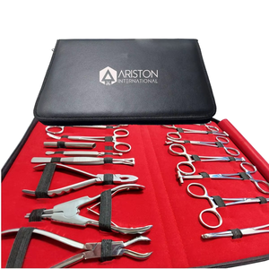 Professional 16-Piece Premium Quality German Stainless Steel Class I <b>Veterinary</b> Surgical <b>Instruments</b> Kit 1-Year Warranty - Product Image 3
