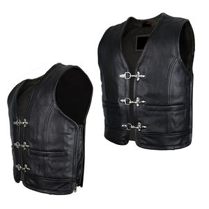 Meilleure vente gilet en cuir décontracté pour hommes, tissu en laine respirant de haute qualité, hiver, nouveau design, personnalisable directement à des prix abordables - Product Image 6