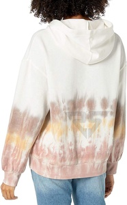 Algodón Tied Dye Hoodie Streetwear Custom Pullover Multi Color Tie Dye Hoodie Para mujeres Hecho en Pakistán - Product Image 2