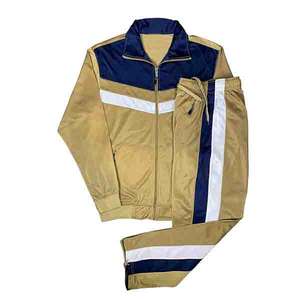 Survêtement pour homme à rayures latérales Survêtements et ensembles à rayures pour homme Survêtement à rayures noires et blanches pour homme - Product Image 1