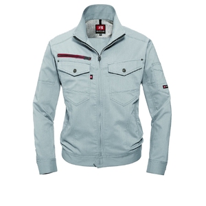 Veste de travail Burtle 7041, légère, durable, design élégant, tissu respirant, uniforme professionnel, fermeture éclair, coupe-vent, séchage rapide - Product Image 5