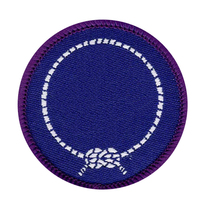 Parche Bordado de Tela Chenilla con Acabado Suave, Diseños Personalizados, Estilo Cosido para Ropa, Mochilas y Prendas