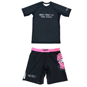 Conjunto de Uniforme de Boxeo Personalizado 2025 Nuevo Conjunto de Rashguard y Pantalones Cortos BFW para Hombre para MMA, Jiu Jitsu y Grappling - Product Image 1