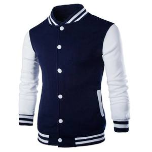Otoño 2025 nueva moda Patchwork diseño de letras chaqueta acolchada hombres mujeres prendas de vestir de gran tamaño chaqueta de béisbol inspirada en el soporte 2025 - Product Image 2
