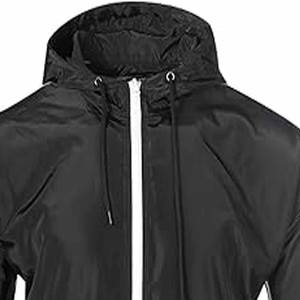 Chaqueta de lluvia impermeable cortavientos de lana para hombre, chaqueta de nieve, chaqueta de lluvia con cuello para hombre cargada por Dress Sports - Product Image 2