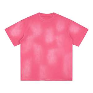 T-shirt pour homme vintage à coupe courte, style streetwear, à épaules tombantes, en coton 100% lourd, délavé à l'acide, à séchage rapide, écologique, vente rapide - Product Image 6