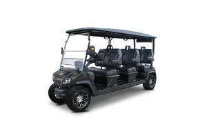 Voitures de golf de luxe de la série Prestige 2/4/6/8 places avec intérieur confortable et groupe motopropulseur haute efficacité pour le transport touristique - Product Image 2