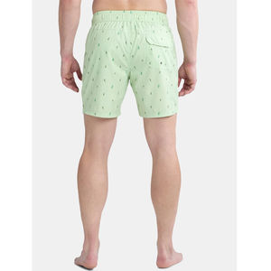 กางเกงขาสั้นชายหาดแบบเรียบระบายอากาศได้ดีมีสไตล์สำหรับผู้ชายกางเกงขาสั้นสำหรับวิ่งแบบยืดได้สำหรับฤดูร้อน - Product Image 4