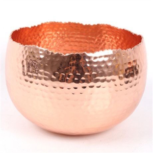 Bol de service martelé en métal Design merveilleux Bols de service décoratifs pour aliments et collations pour la décoration de mariage ou d'événements - Product Image 6