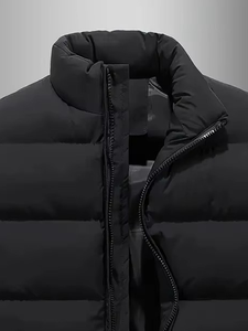 Blouson d'hiver pour homme personnalisable, style décontracté, imperméable, respirant, séchage rapide, col à capuche avec position du logo sur le devant - Product Image 2