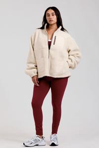 Gilet en maille de cachemire et modal/coton pour femme, chaud, coupe-vent, respirant, style Teddy, avec doublure Sherpa, pour l'hiver, vêtement d'extérieur formel - Product Image 4