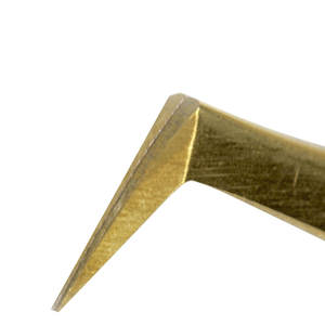 Pinzas de pestañas de acero inoxidable con etiqueta privada personalizables para damas punta de fibra de volumen recto empuñaduras de diamante pinzas de pestañas - Product Image 2