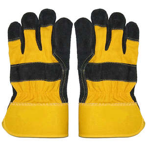 Guantes de Seguridad de Cuero Resistentes a Impactos y Cortes, Hechos a Medida, Suministro Directo de Fábrica, Estilo Sencillo para Trabajo Diario al Aire Libre - Product Image 4