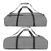 Sac à dos de hockey et de crosse personnalisable en couleur et logo avec bandoulière, 100 % polyester, taille sur mesure pour le rangement de l'équipement de terrain